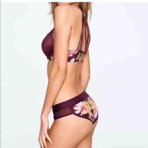 Victoria’s Secret Pink Logo Bling Panty - Picture 2 of 4